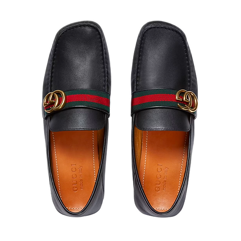 Gucci Web Driving Loafers Size 9