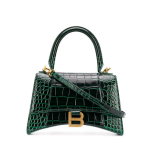 Balenciaga Hourglass Small Handbag Green
