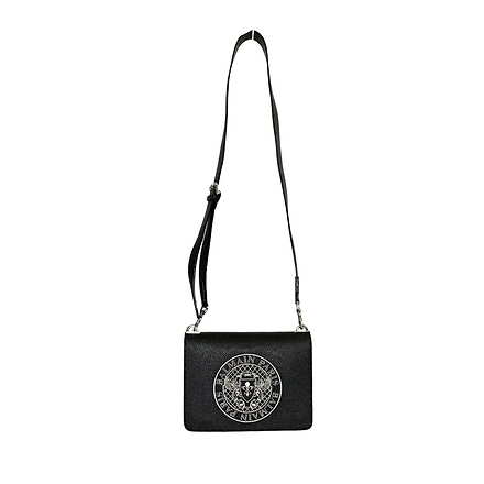 Balmain Medallion Logo Crossbody Bag