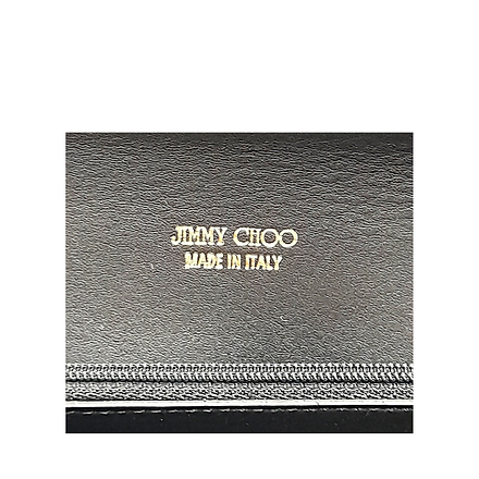 Jimmy Choo Reese Black Patent Leather Clutch