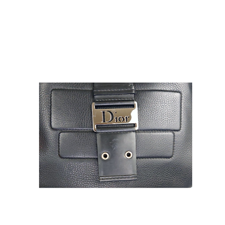 Dior Chic Street Black Leather Shoulder Bag