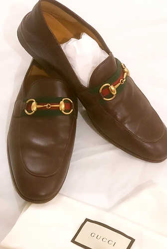 Gucci Men's Brown Loafers Size 7