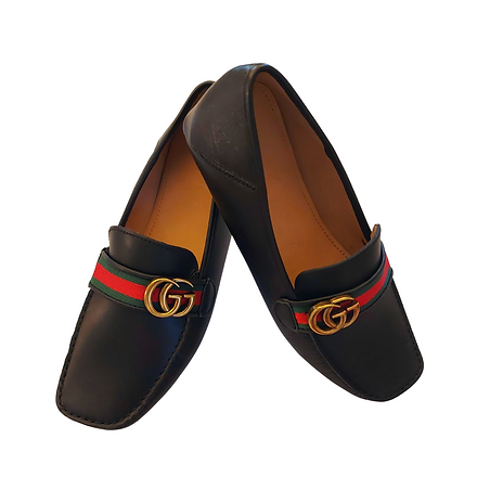 Gucci Web Driving Loafers Size 9