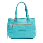 Gianni Versace Blue Shoulder Bag
