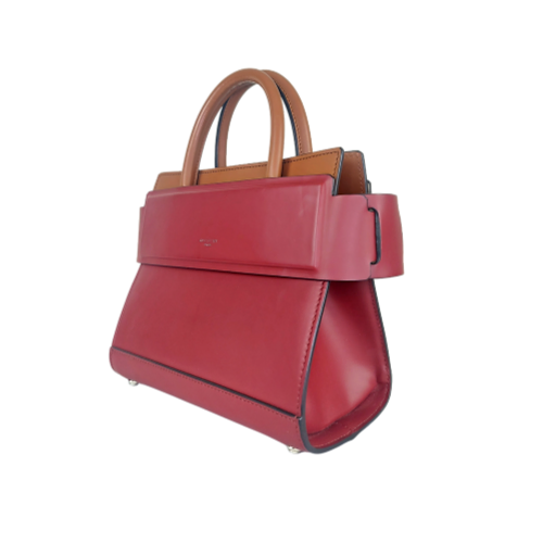 Givenchy Bag Horizon Mini Red Smooth Leather Tote