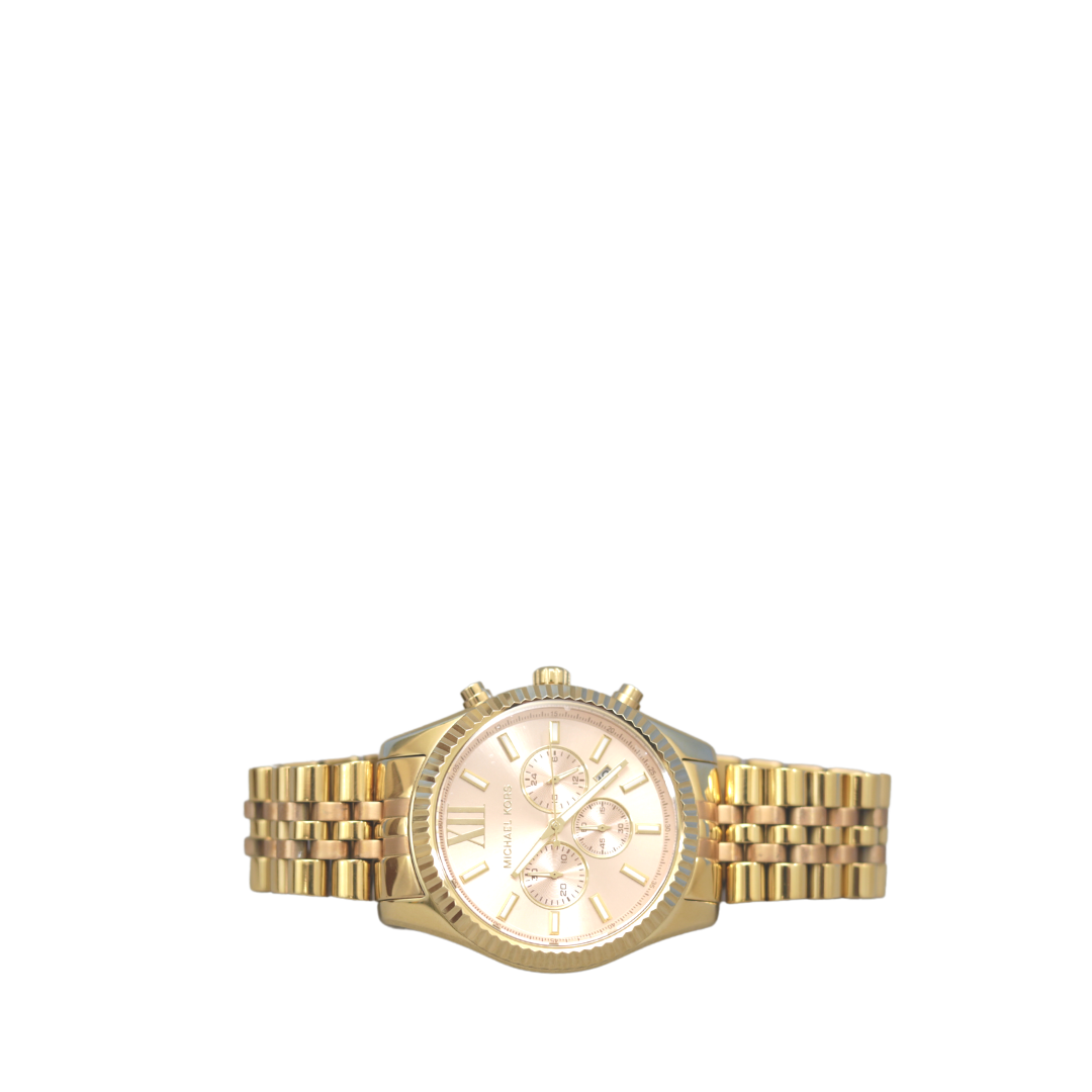 Michael Kors Gold Lexington Two-Tone Watch