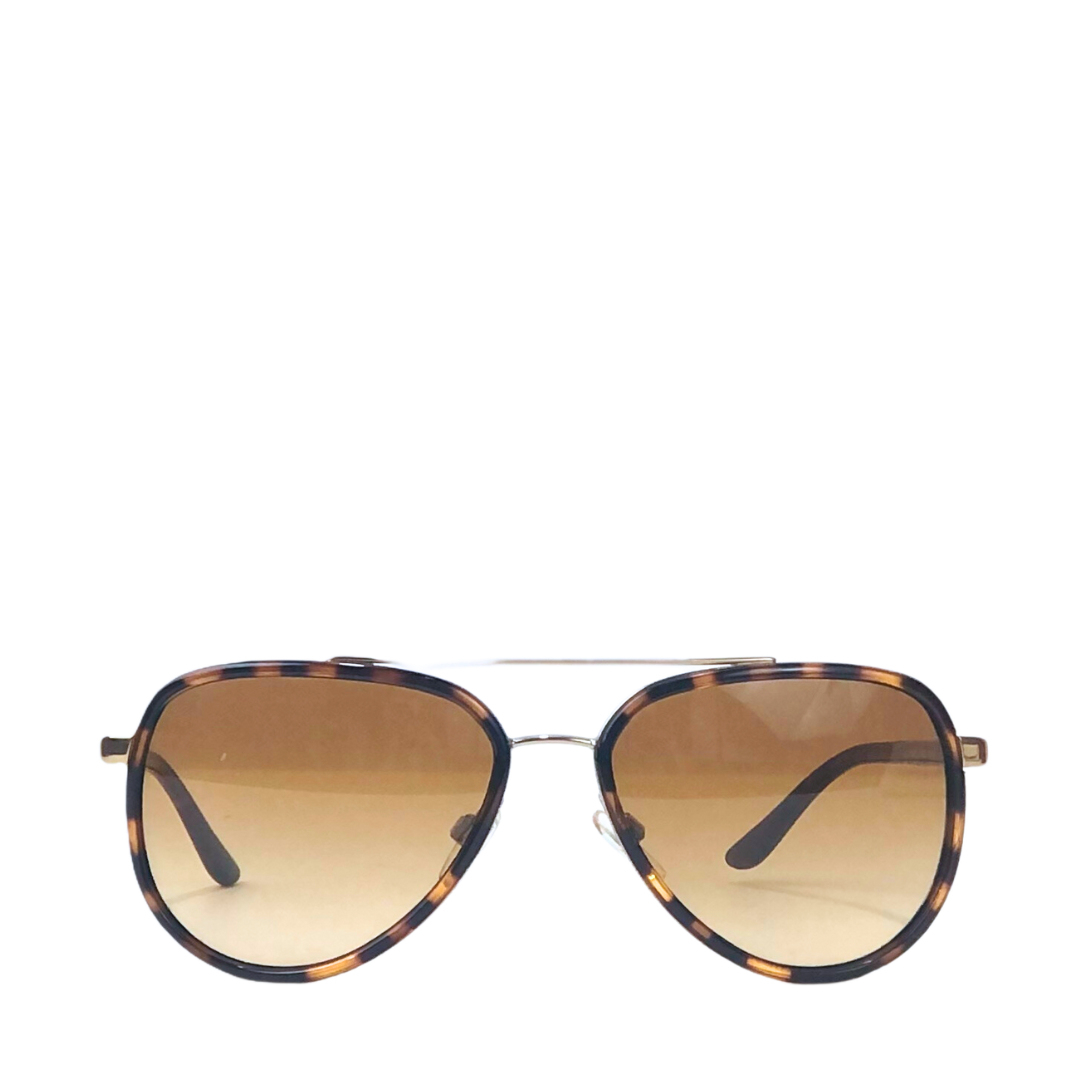 Michael Kors MK5006 Tortoise Frame Aviator Women's Sunglasses