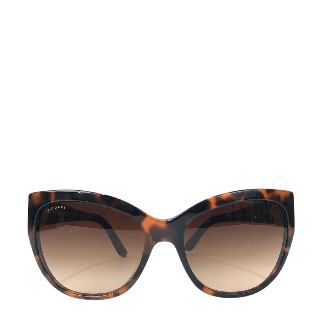 Bvlgari 8121-H-A 5243/13 56-17 130 3N Tortoise Frame Women's Sunglasses