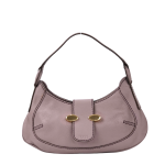 Tods Purple Leather Venghe Tra Collina Bag