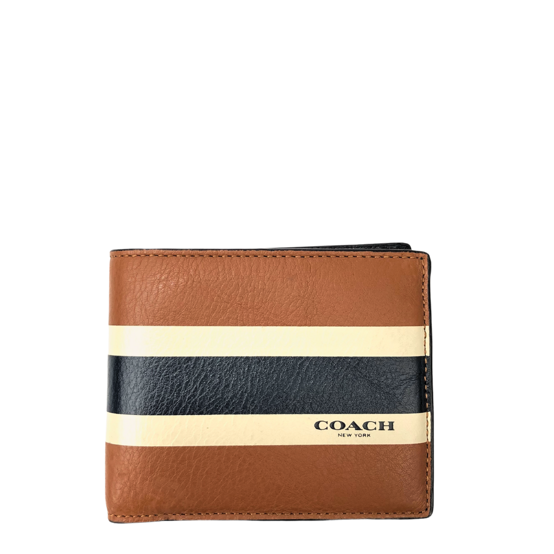 Coach Authenticated Suede Wallet