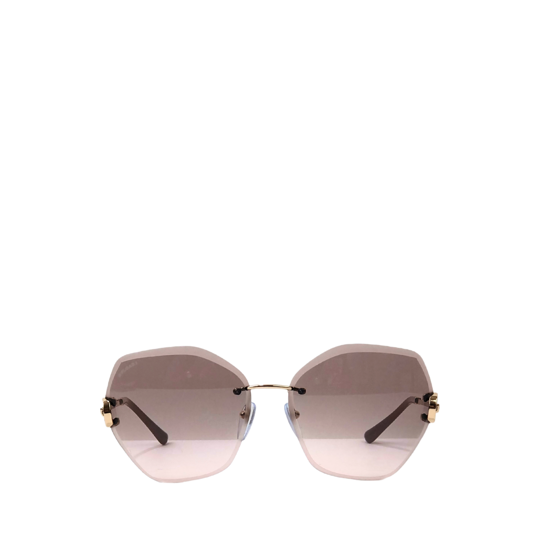 Bvlgari Square Frameless Sunglasses - Farfetch