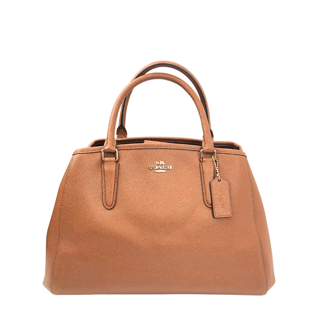 Coach Leather Margot Carryall Satchel Bag