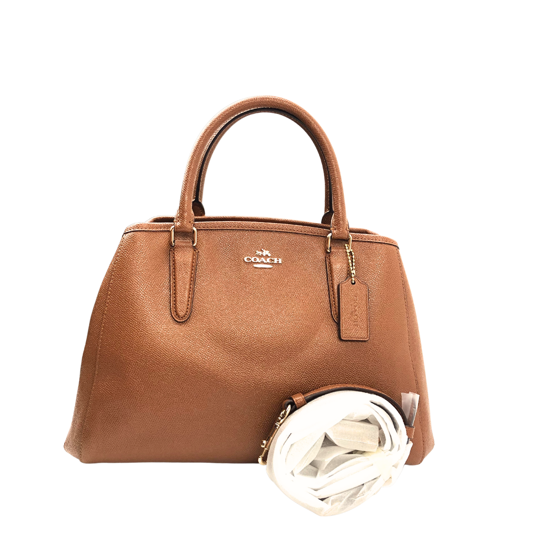 Coach Leather Margot Carryall Satchel Bag