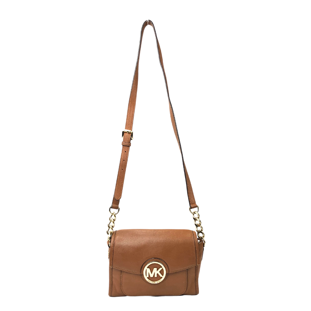 Michael Kors Margo Leather Messenger Crossbody Bag