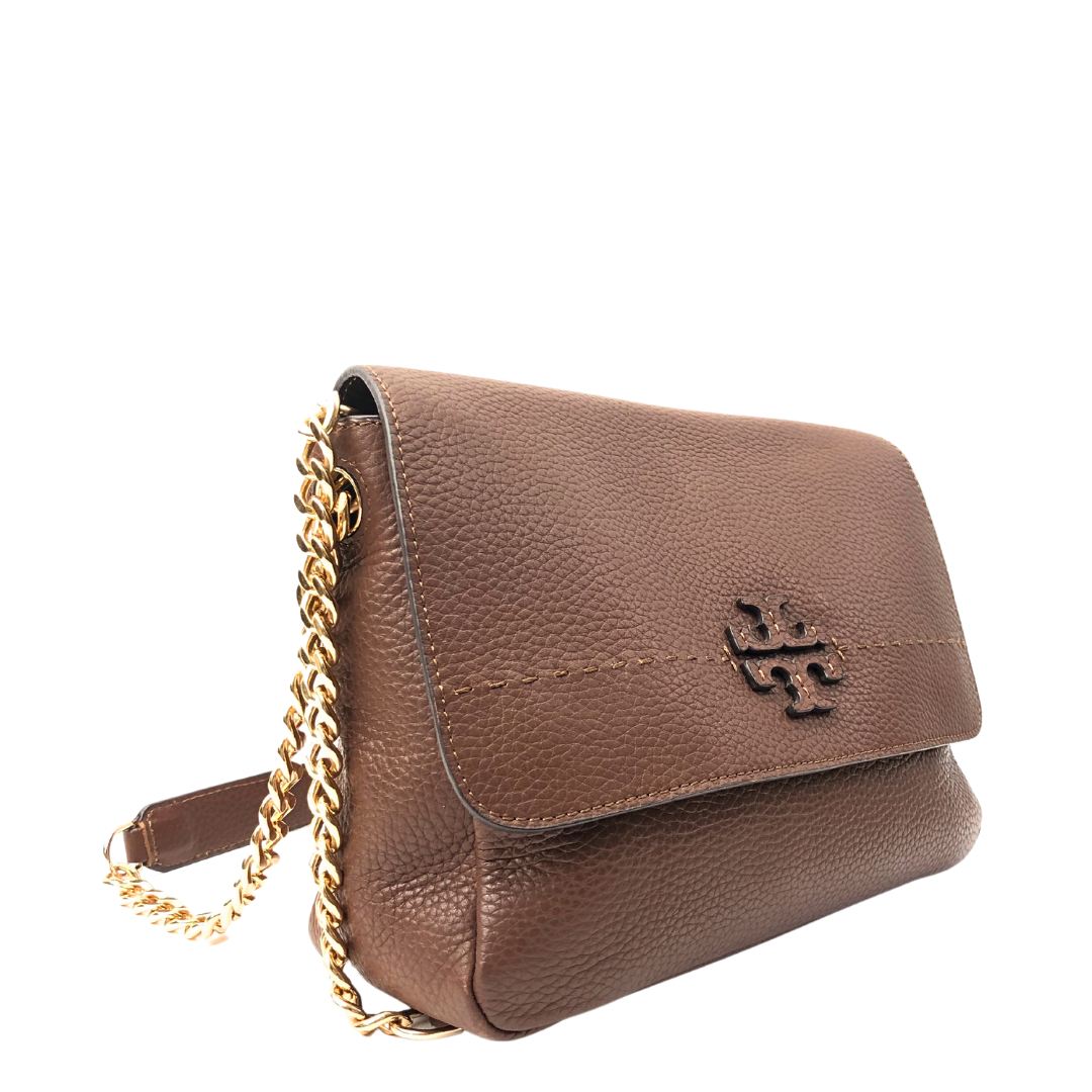 Tory Burch McGraw Leather Crossbody Bag