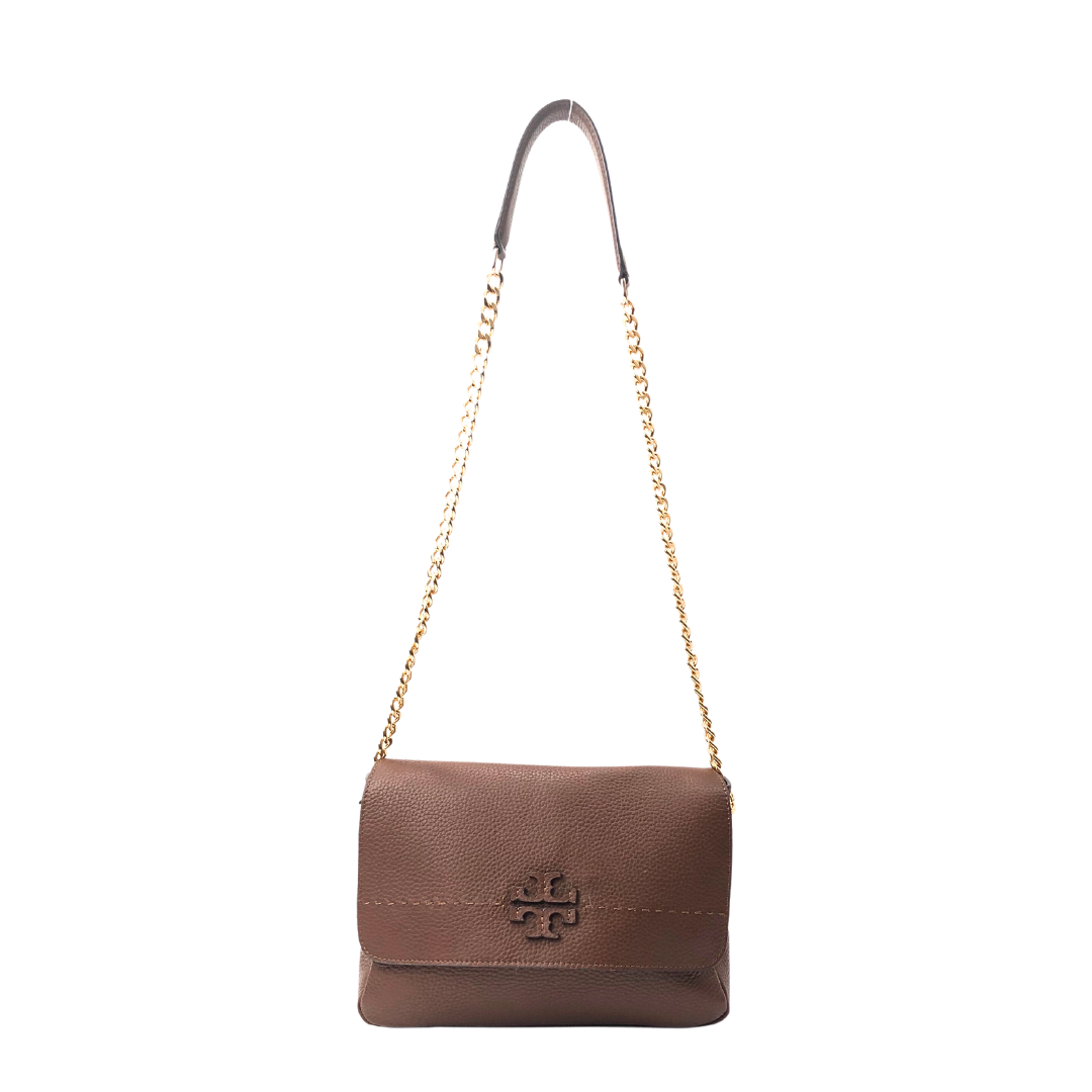 Tory Burch McGraw Leather Crossbody Bag