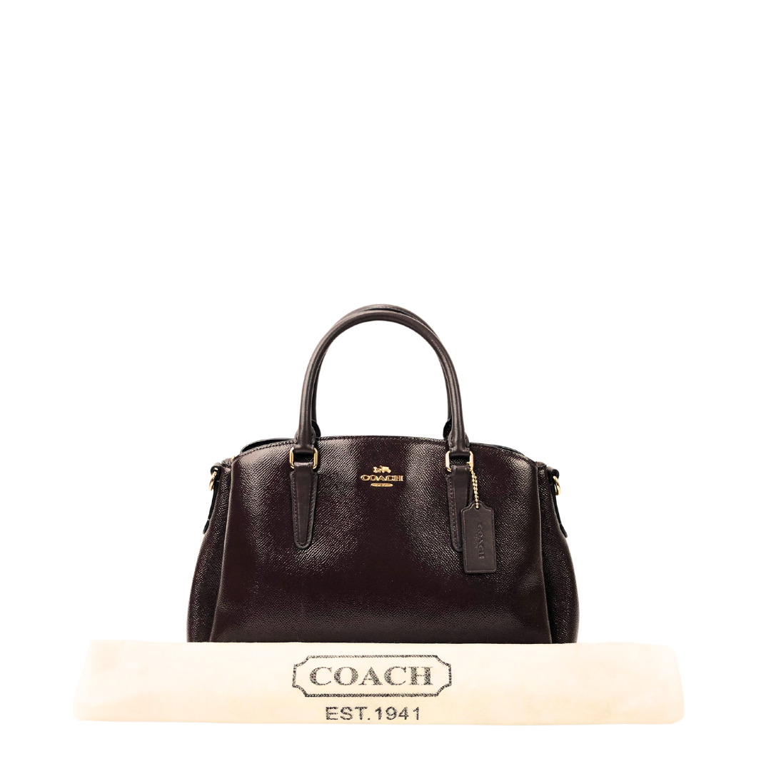 Coach Christie CarryAll Leather Tote Bag