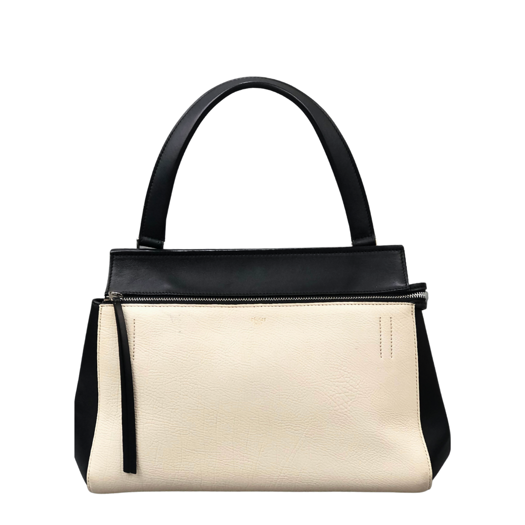 Celine Medium Bicolor Edge Shoulder Bag