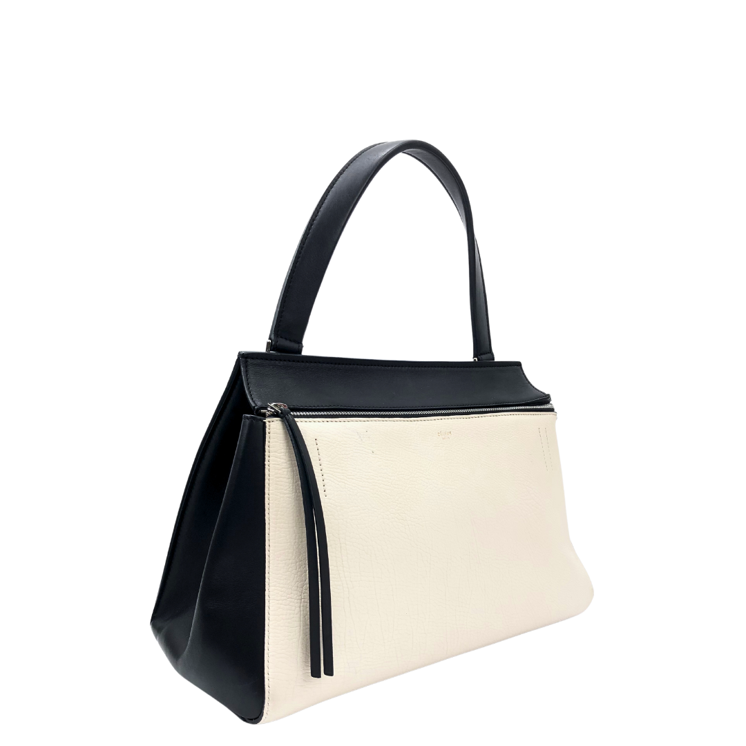 Celine Medium Bicolor Edge Shoulder Bag