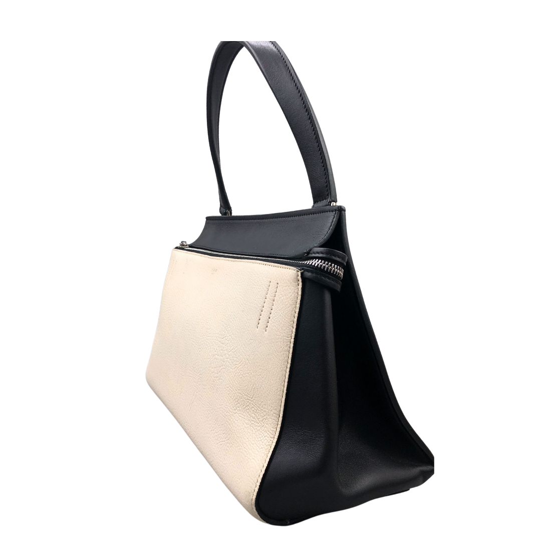 Celine Medium Bicolor Edge Shoulder Bag