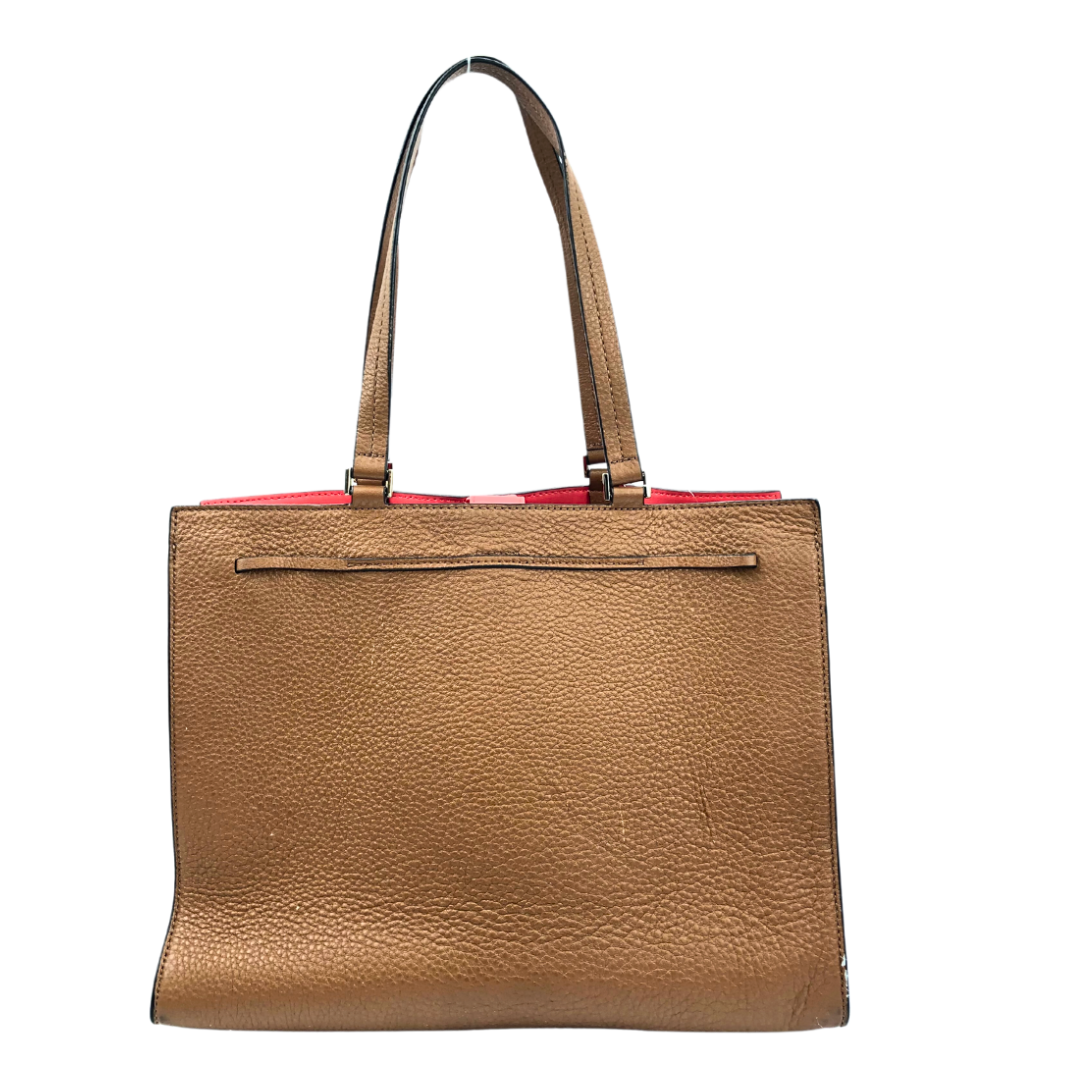 Kate Spade Brown/Red Hayes Large Tote WKRU5719