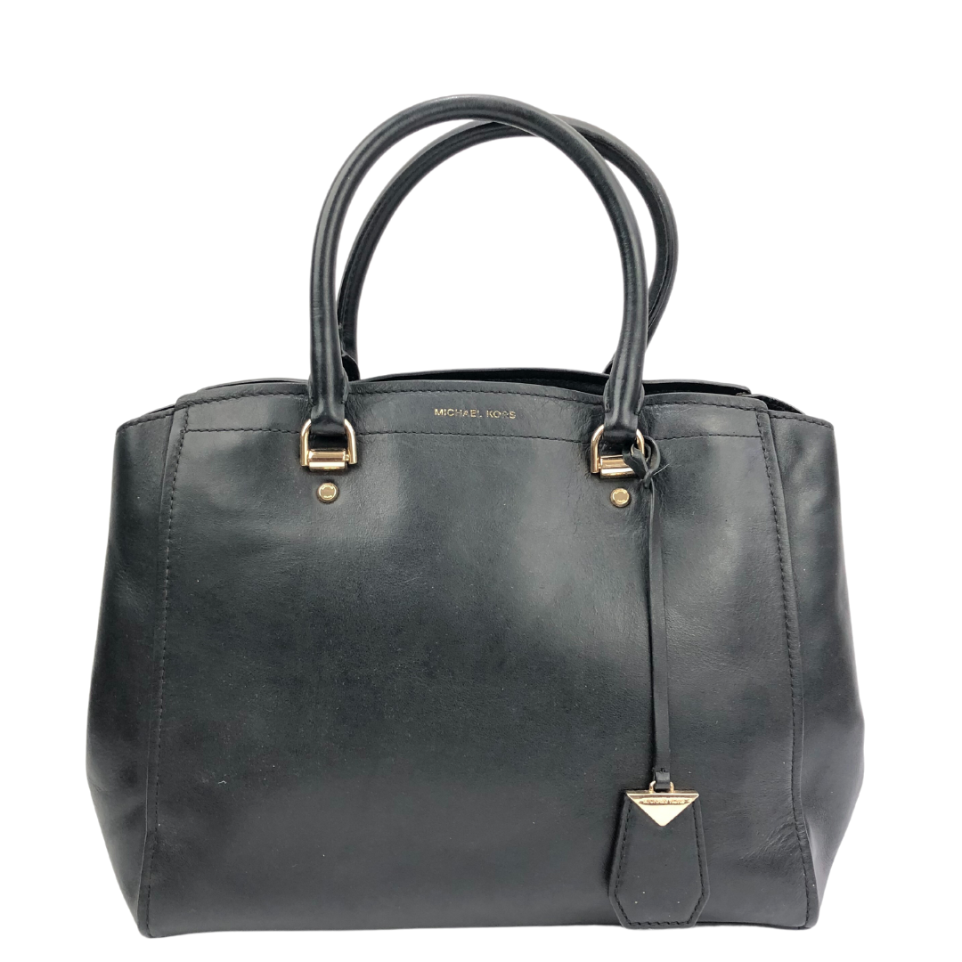 Benning medium leather satchel black new arrivals