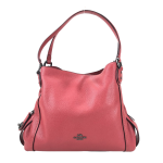 Coach Red Colorblock Leather Kristy Shoulder Bag