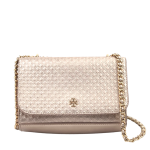 Tory Burch Marion Metallic Embossed Crossbody Bag