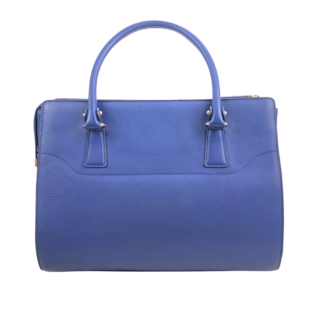 Salvatore Ferragamo Small Double Gancio Leather Tote