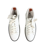 Tod’s White Leather Solid Lace-Up Men’s Sneakers EU-42