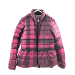Burberry Kid’s Multicolor Check Puffer Jacket 12 Years