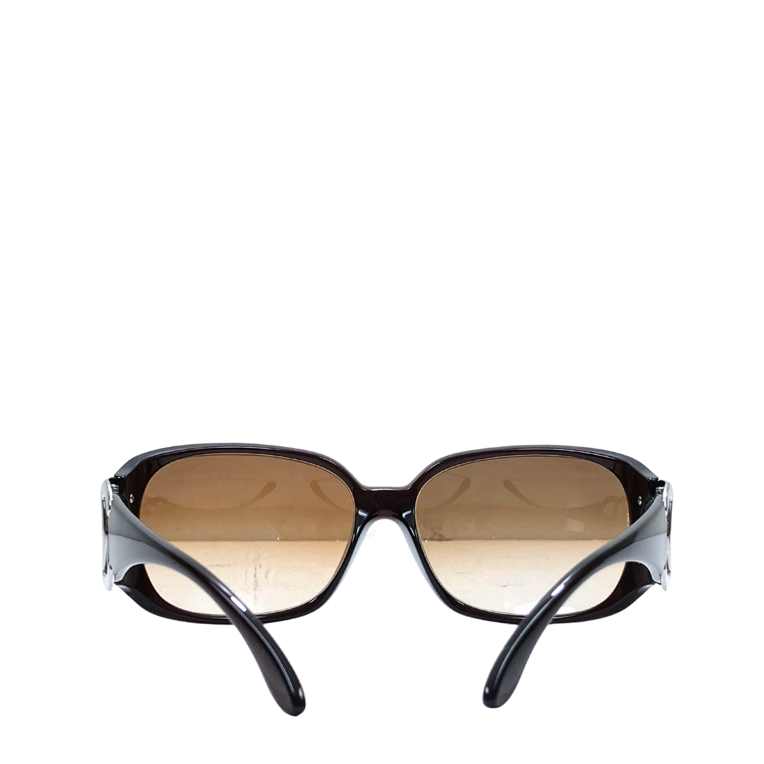 Chanel Black Frame CC Logo Women's Sunglasses