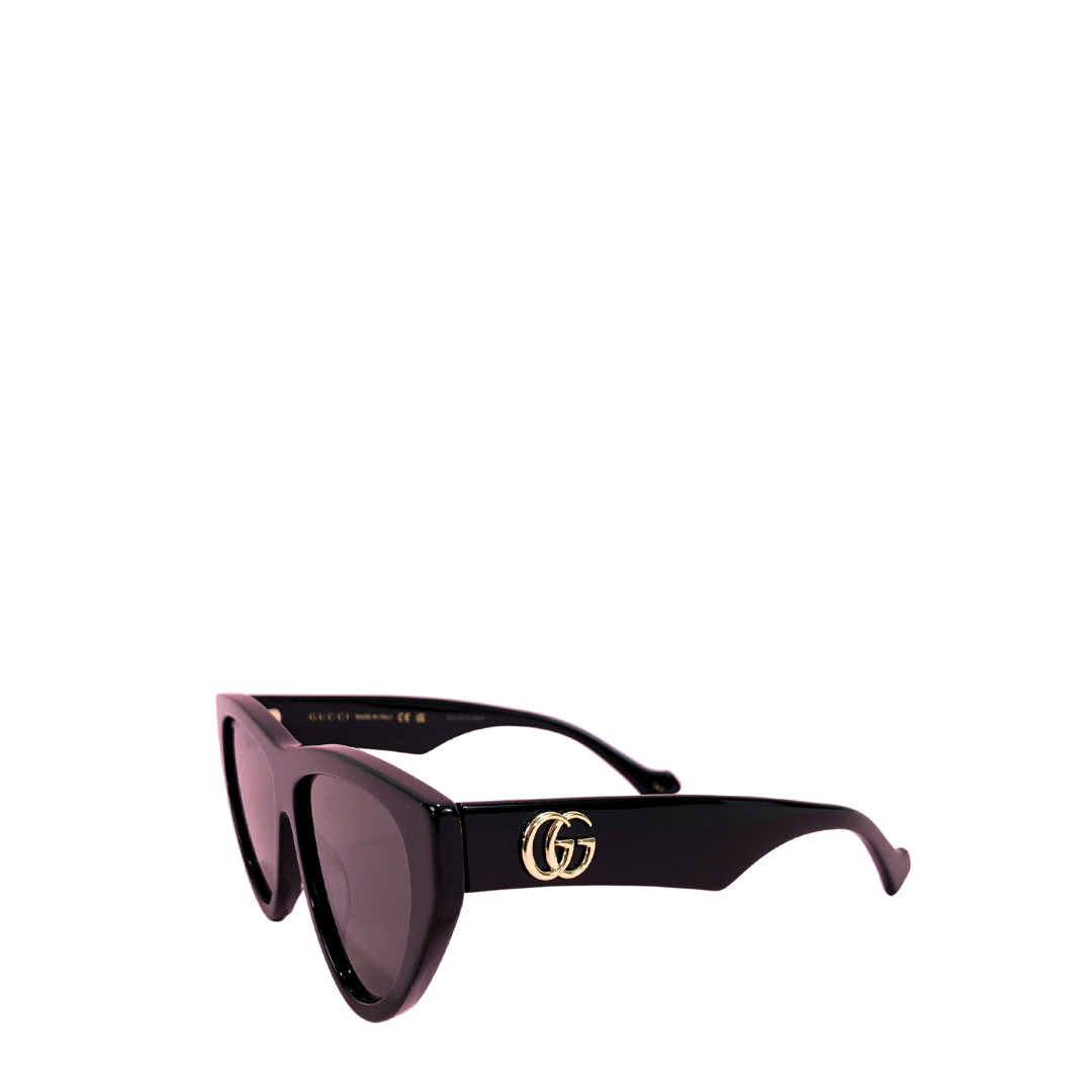 Gucci GG1333S Black Acetate Cat Eye Sunglasses