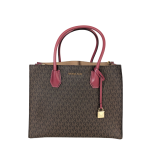 Michael Kors Mercer Large Mulberry Brown Tote