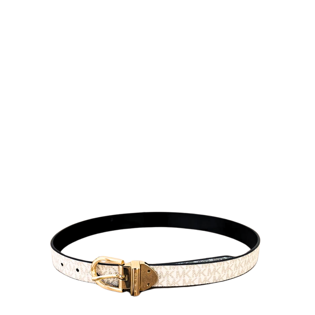 Michael Kors Pin Golden Buckle Reversible Belt Size 70 CM