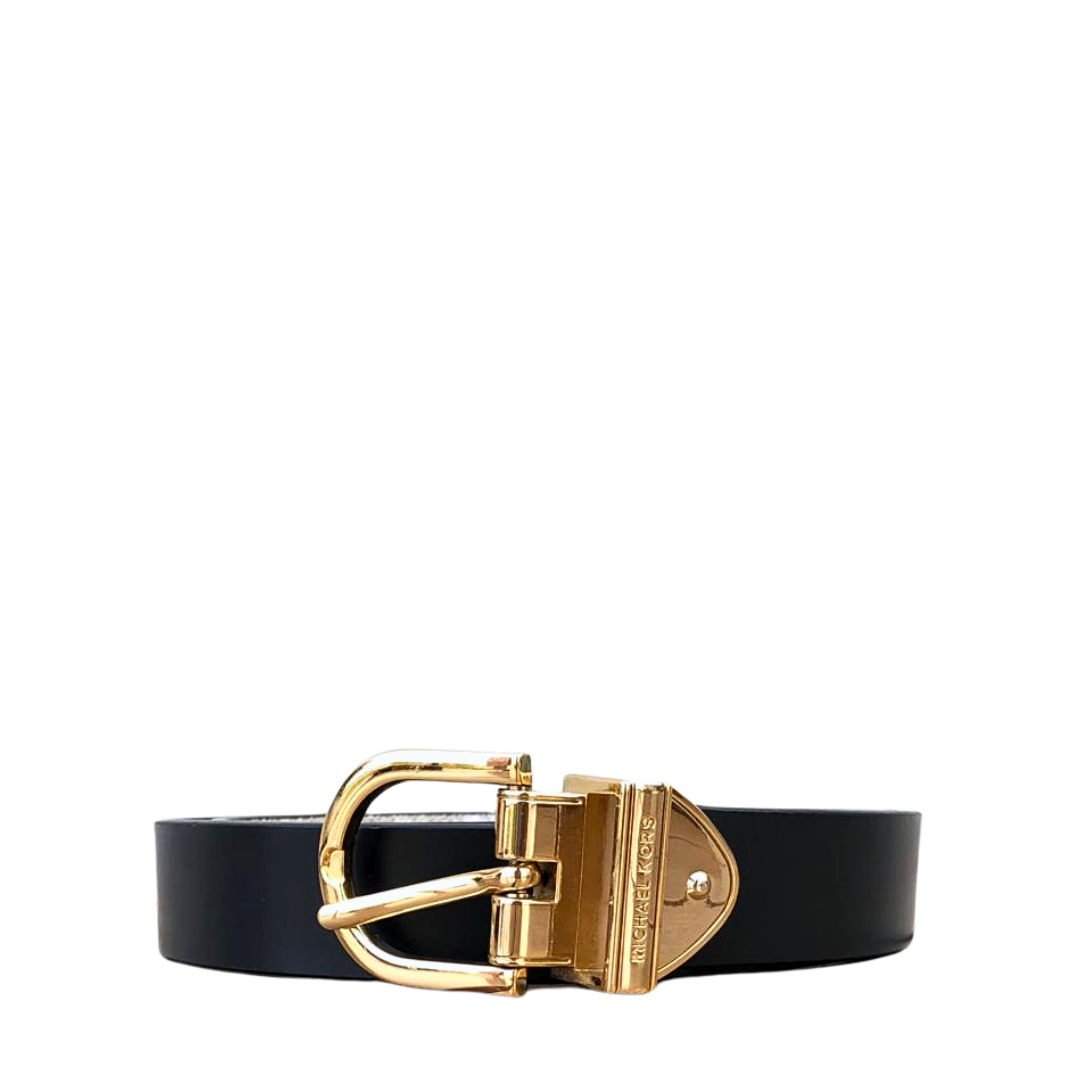 Michael Kors Pin Golden Buckle Reversible Belt Size 70 CM